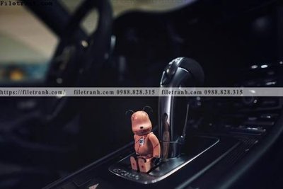 File tranh gốc gau KAWS tranh treo 508 (bản quyền) file PSD