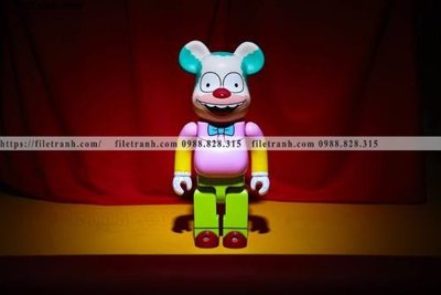 File in ấn cao cấp gau KAWS tranh treo 521 (file gốc)