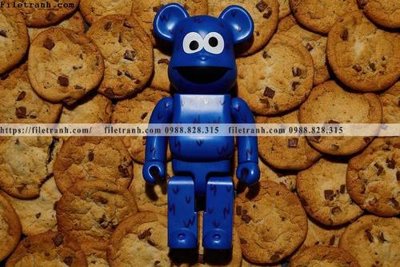 File PSD gau KAWS tranh treo 526 (bản gốc) độ phân giải cao