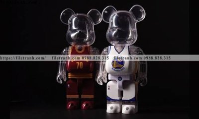 Download file gốc gau KAWS tranh treo 530 (in mica) trang trí