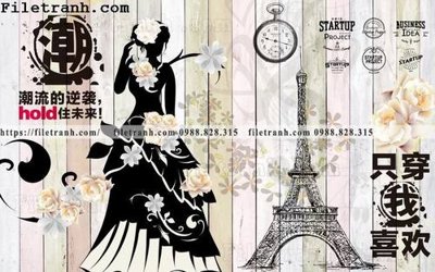 File in trần giay dan tuong nen cua hang quan ao 107 (bản gốc) bầu trời