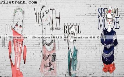 File gốc giay dan tuong nen cua hang quan ao 124 (cho in 3D) độc đáo