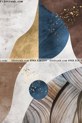 File gốc hien dai sang trong anh sang truu tuong 300 (in lụa) tranh phong thủy