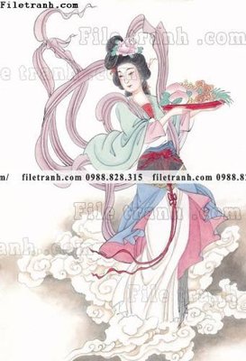 File gốc hinh anh cac quy co trong trang phuc co xua 650 (in mica) cắt laser