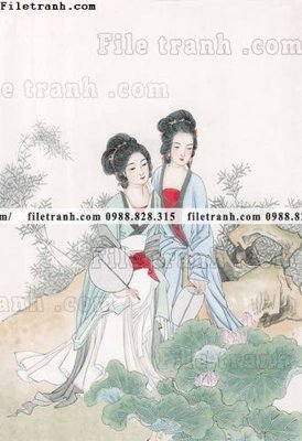File tranh hinh anh cac quy co trong trang phuc co xua 679 (ảnh gốc) không bị mờ