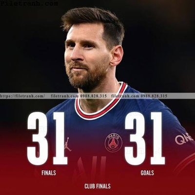 File gốc hinh anh cau thu bong da Messi 104 (chuẩn màu) cho in offset
