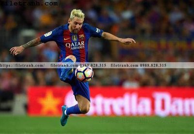 File gốc hinh anh cau thu bong da Messi 112 (chuẩn màu) cho in offset