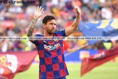 Tải file hinh anh cau thu bong da Messi 122 (gốc) làm file tranh quảng cáo