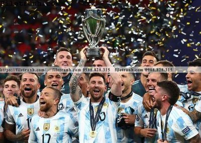 File tranh hinh anh cau thu bong da Messi 144 (bản gốc) trang trí văn phòng