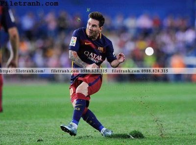 Hình ảnh gốc hinh anh cau thu bong da Messi 147 (để in khổ lớn)
