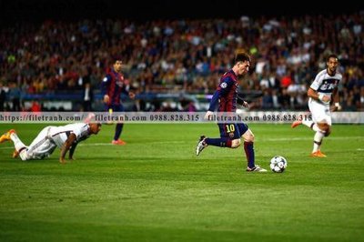 File gốc hinh anh cau thu bong da Messi 167 (trang trí) phòng ngủ