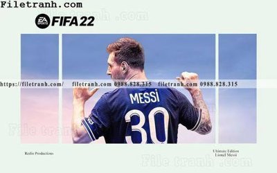 File tranh hinh anh cau thu bong da Messi 189 (gốc) chủ đề thiên nhiên
