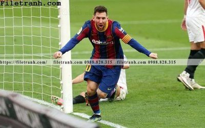 File PSD hinh anh cau thu bong da Messi 200 (chất lượng in ấn)