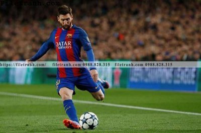 Download file gốc hinh anh cau thu bong da Messi 210 (in mica) trang trí