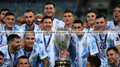 File tranh hinh anh cau thu bong da Messi 245 (ảnh gốc) cho in ấn kỹ thuật số