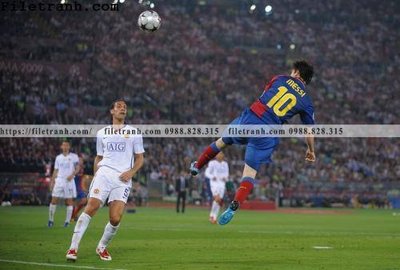 Tải file hinh anh cau thu bong da Messi 261 (gốc) chủ đề hoa sen