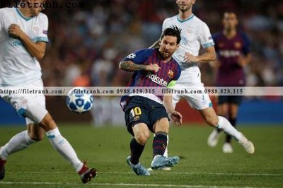 File gốc hinh anh cau thu bong da Messi 300 (in ấn) màu sắc trung thực