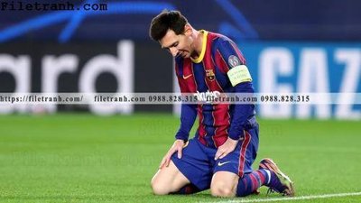 File gốc hinh anh cau thu bong da Messi 306 (in ấn) màu sắc trung thực