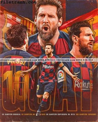 Cung cấp file tranh gốc hinh anh cau thu bong da Messi 322 độc quyền