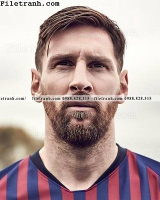 File ảnh gốc hinh anh cau thu bong da Messi 334 (chuyên in mica)