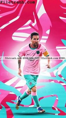 Tải file tranh hinh anh cau thu bong da Messi 338 (gốc) tại Filetranh.com