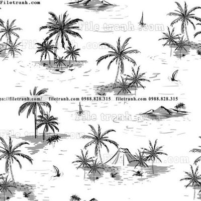 File ảnh gốc hinh anh cay dua nhiet doi 1504 (chuyên in mica)