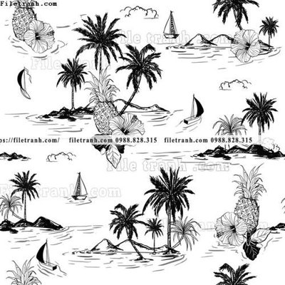 Tải file hinh anh cay dua nhiet doi 1522 (gốc) in ấn chất lượng