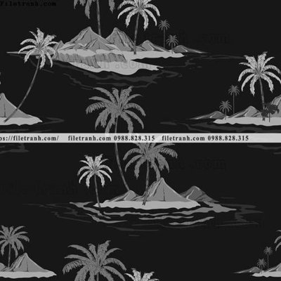 File gốc hinh anh cay dua nhiet doi 1539 (in mica) trang trí