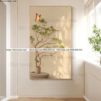 File in ấn cao cấp hinh anh cay xanh bong 5d 516 (file gốc)