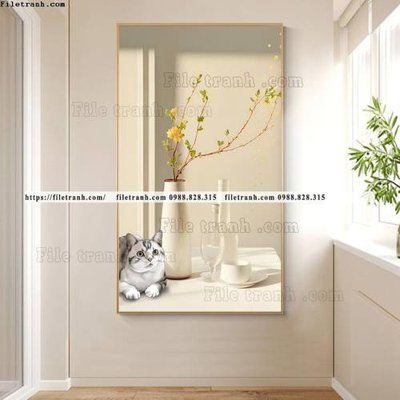 File tranh hinh anh cay xanh bong 5d 535 (gốc) chủ đề thiên nhiên