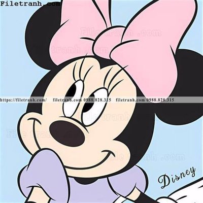 File gốc hinh anh chuot Mickey 116 (in mica) trang trí
