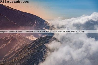 Cung cấp file tranh gốc hinh anh dinh nui may va bien 120 độc quyền