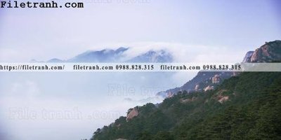 File gốc hinh anh dinh nui may va bien 142 (in 3D) cho trang trí