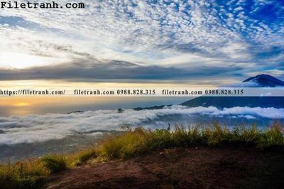 File gốc hinh anh dinh nui may va bien 161 (PNG) nền trong suốt