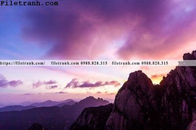 File gốc in mica hinh anh dinh nui may va bien 206 chất lượng