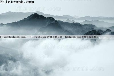 File gốc hinh anh dinh nui may va bien 224 (in 3D) nghệ thuật