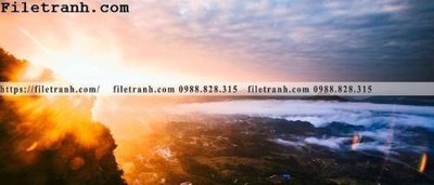 File gốc hinh anh dinh nui may va bien 229 (trang trí) phòng làm việc