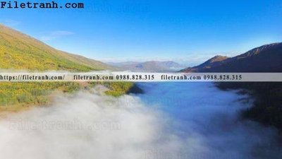 File gốc hinh anh dinh nui may va bien 274 (cho in UV) siêu nét