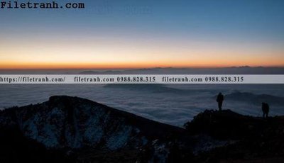 File tranh in trần 3D hinh anh dinh nui may va bien 303 (ảnh gốc)