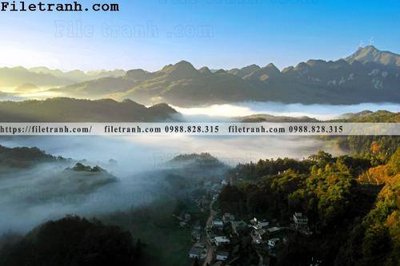 Tải file gốc hinh anh dinh nui may va bien 305 (in không vỡ ảnh)