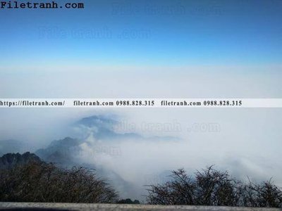 File ảnh hinh anh dinh nui may va bien 329 (gốc) in poster