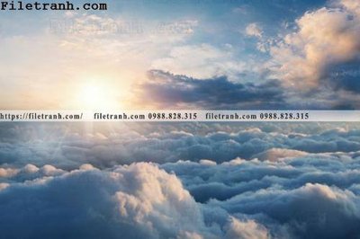 Download file tranh PSD hinh anh dinh nui may va bien 330 để chỉnh sửa