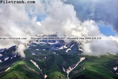 Cung cấp file tranh gốc hinh anh dinh nui may va bien 337 độc quyền