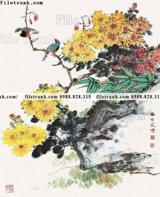 File gốc hinh anh hoa chim co 653 cho in ấn và thiết kế