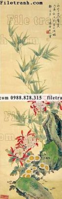 File gốc hinh anh hoa chim co 718 (in mica) làm bảng hiệu