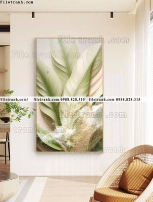 File in trần hinh anh la xanh kieu moi 506 (file gốc) phong thủy