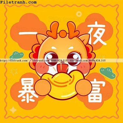 File tranh gốc hinh anh nam con Rong 2024 111 (bản đẹp) độc quyền