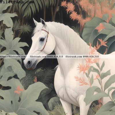 File gốc hinh anh ngua van va ngua 126 (in mica) cắt laser