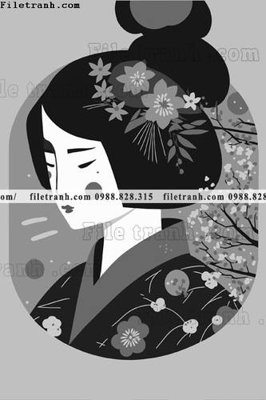 Tải file hinh anh nguoi phu nu phong cach dan toc 1518 (gốc) làm tranh treo tường