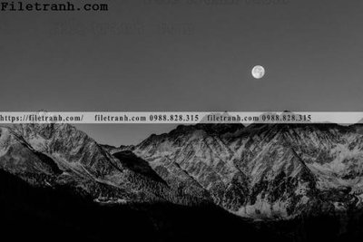 File gốc hinh anh nui den trang 131 (in tráng gương) nghệ thuật